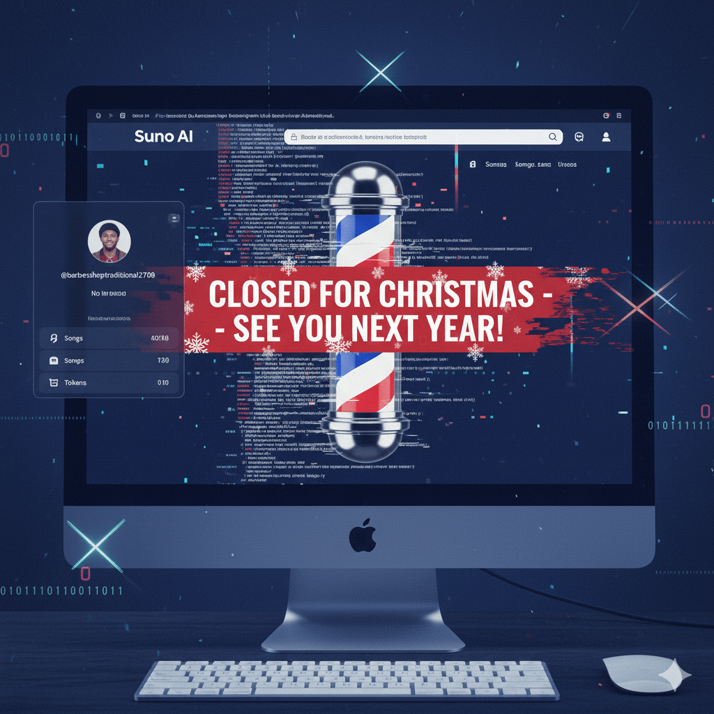 The Barbershop Glitch: A Christmas Eve Security Breach at Suno&nbsp;AI